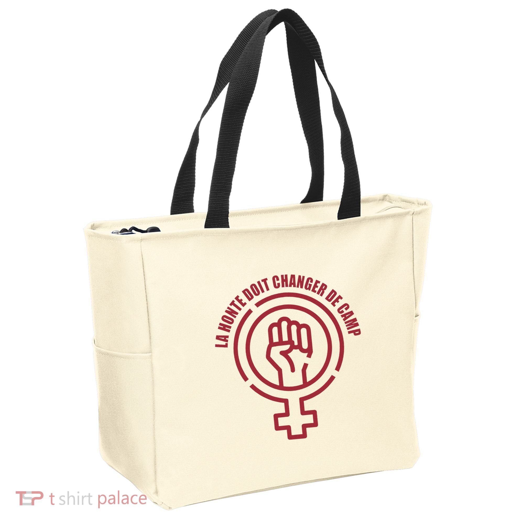 La Honte Doit Changer De Camp Feminist Gisele Pelicot Tote Bag