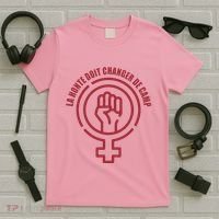 La Honte Doit Changer De Camp Feminist Gisele Pelicot T-Shirt thumb 5