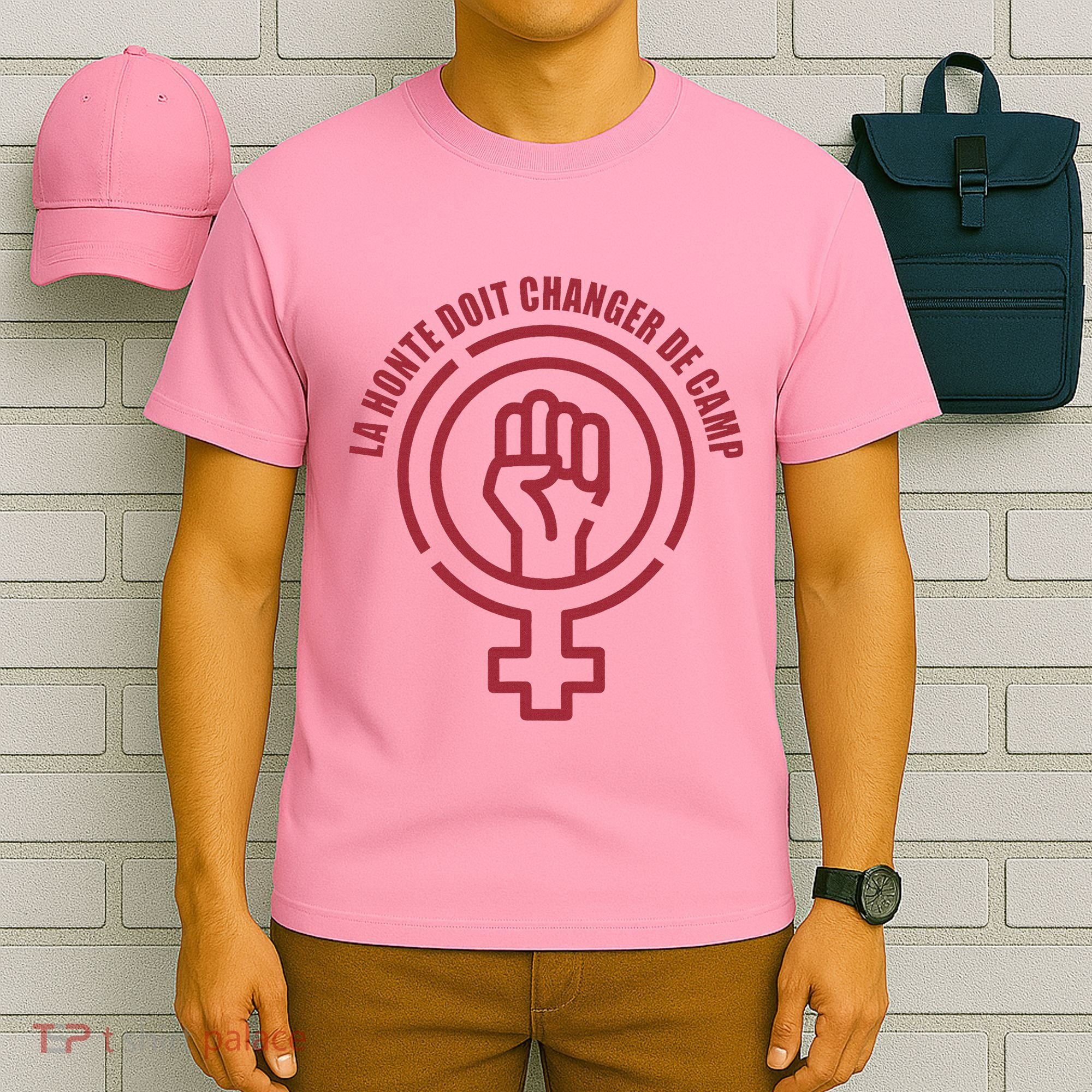 La Honte Doit Changer De Camp Feminist Gisele Pelicot T-Shirt