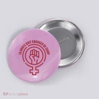 La Honte Doit Changer De Camp Feminist Gisele Pelicot Button thumb 0