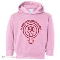 La Honte Doit Changer De Camp Feminist Gisele Pelicot Toddler Hoodie thumb 0