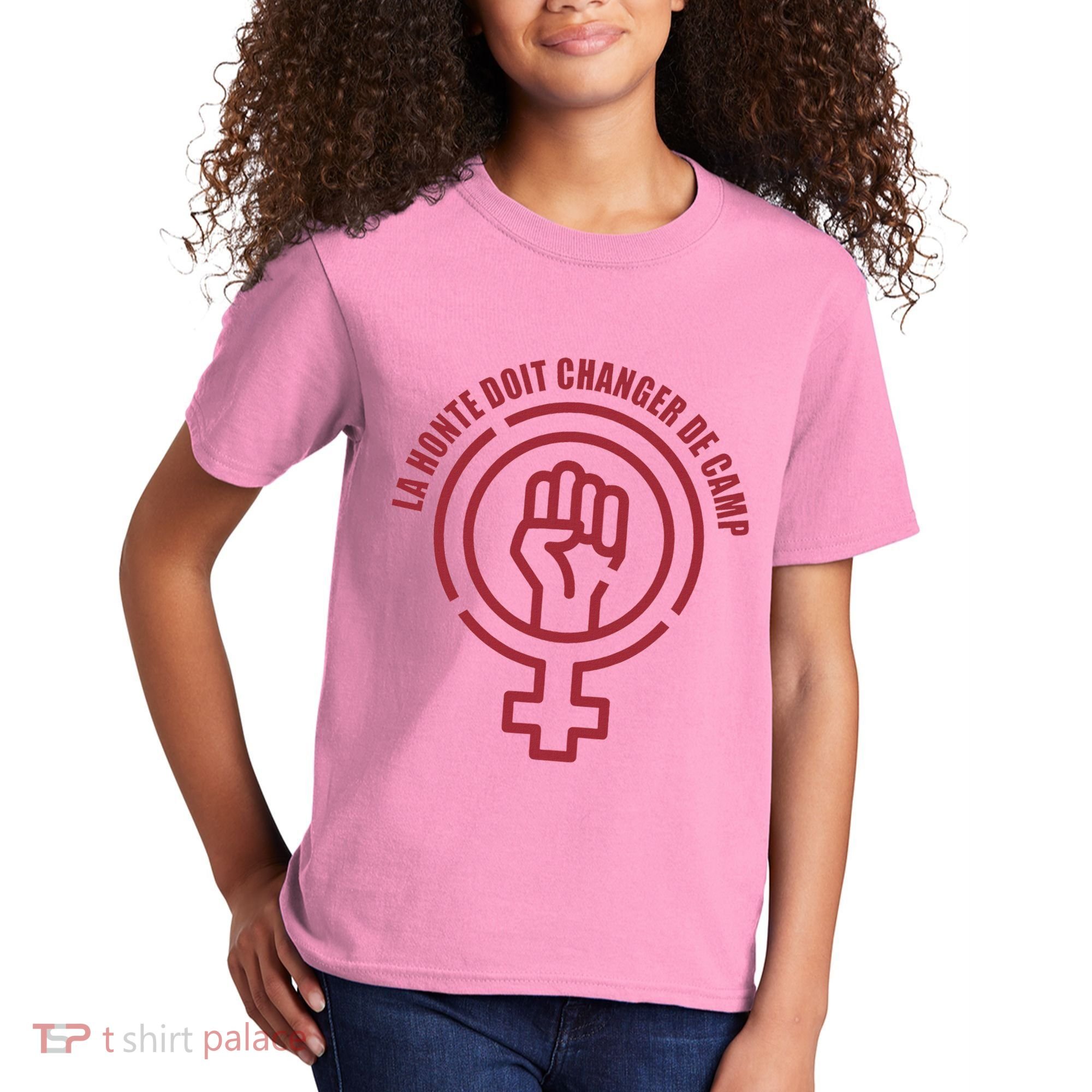 La Honte Doit Changer De Camp Feminist Gisele Pelicot Kids T-Shirt