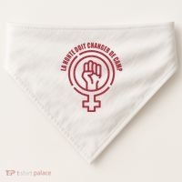 La Honte Doit Changer De Camp Feminist Gisele Pelicot USA-Made Doggie Bandana thumb 0