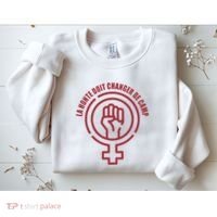 La Honte Doit Changer De Camp Feminist Gisele Pelicot Sweatshirt thumb 2
