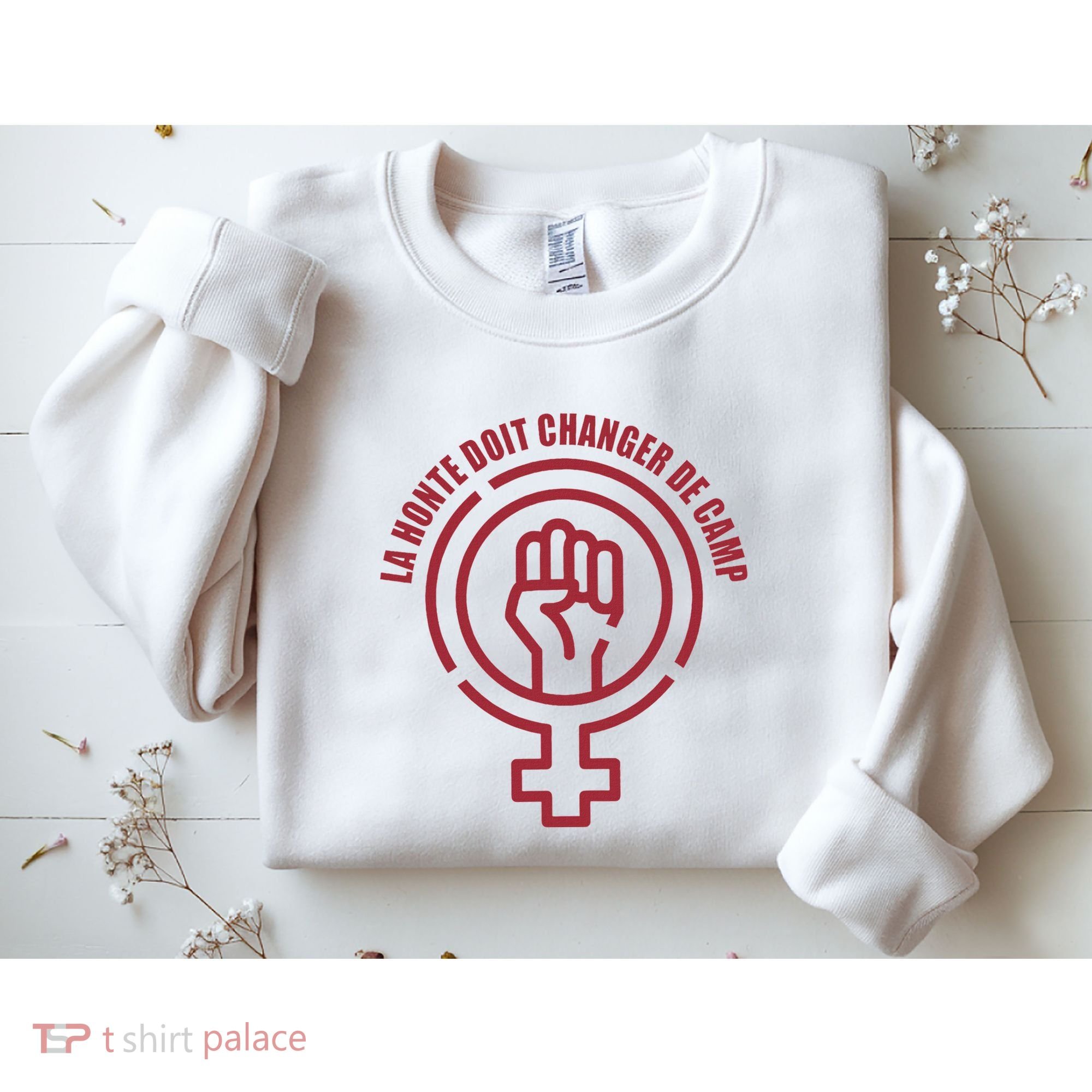 La Honte Doit Changer De Camp Feminist Gisele Pelicot Sweatshirt