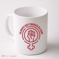 La Honte Doit Changer De Camp Feminist Gisele Pelicot Coffee Mug thumb 0