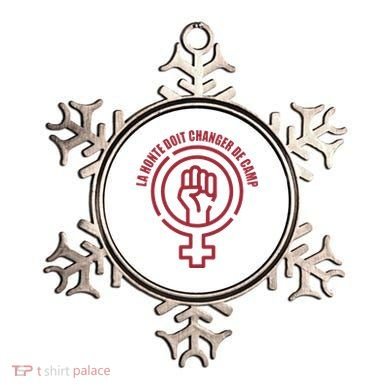 La Honte Doit Changer De Camp Feminist Gisele Pelicot Ornament