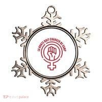 La Honte Doit Changer De Camp Feminist Gisele Pelicot Ornament thumb 0