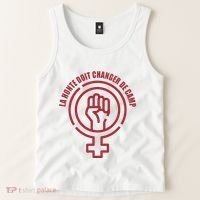 La Honte Doit Changer De Camp Feminist Gisele Pelicot Tank Top thumb 2