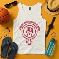 La Honte Doit Changer De Camp Feminist Gisele Pelicot Tank Top thumb 4