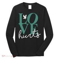 Love Hurts Eagle Retro Long Sleeve Shirt thumb 0
