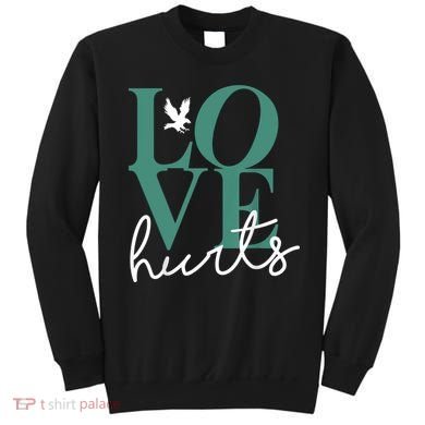 Love Hurts Eagle Retro Sweatshirt