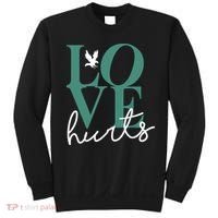 Love Hurts Eagle Retro Sweatshirt thumb 0