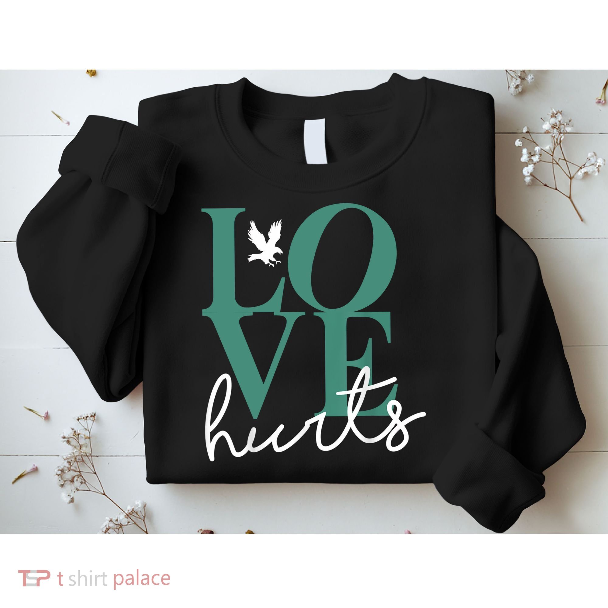 Love Hurts Eagle Retro Sweatshirt