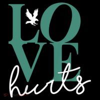 Love Hurts Eagle Retro Sweatshirt thumb 3