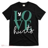Love Hurts Eagle Retro T-Shirt thumb 0
