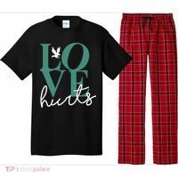 Love Hurts Eagle Retro Pajama Set thumb 0
