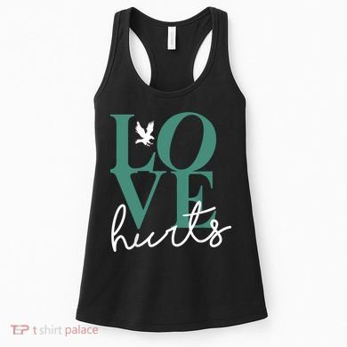 Love Hurts Eagle Retro Women's Tank Top