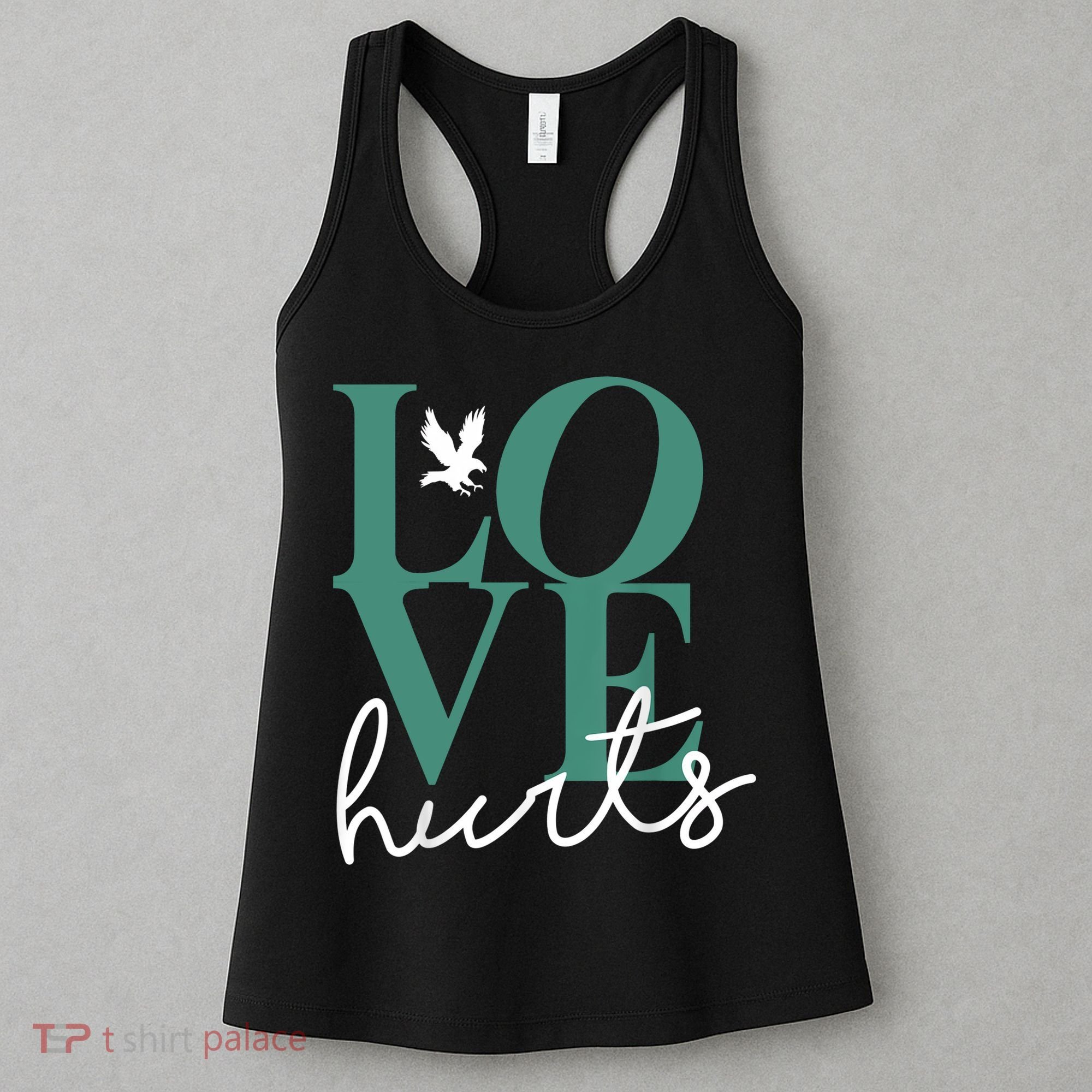 Love Hurts Eagle Retro Women's Tank Top