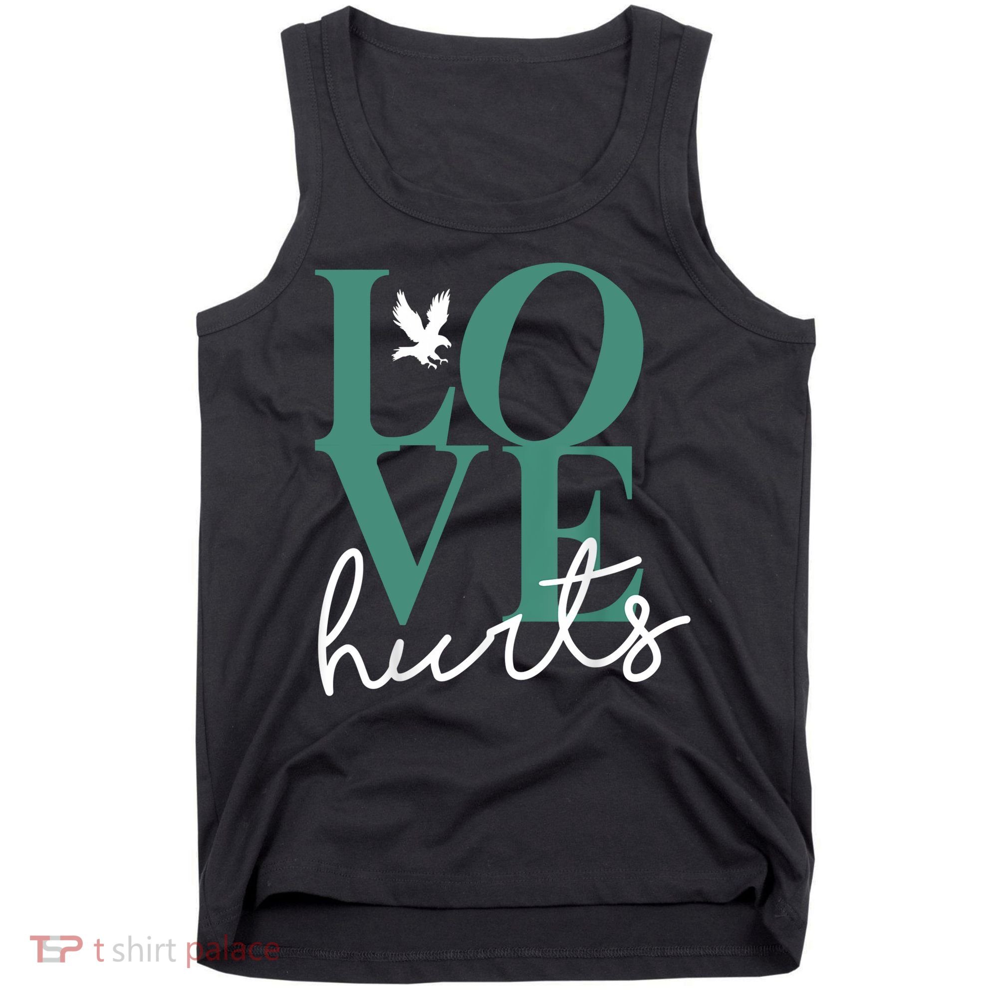 Love Hurts Eagle Retro Tank Top