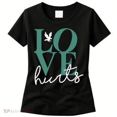 Love Hurts Eagle Retro Women's T-Shirt