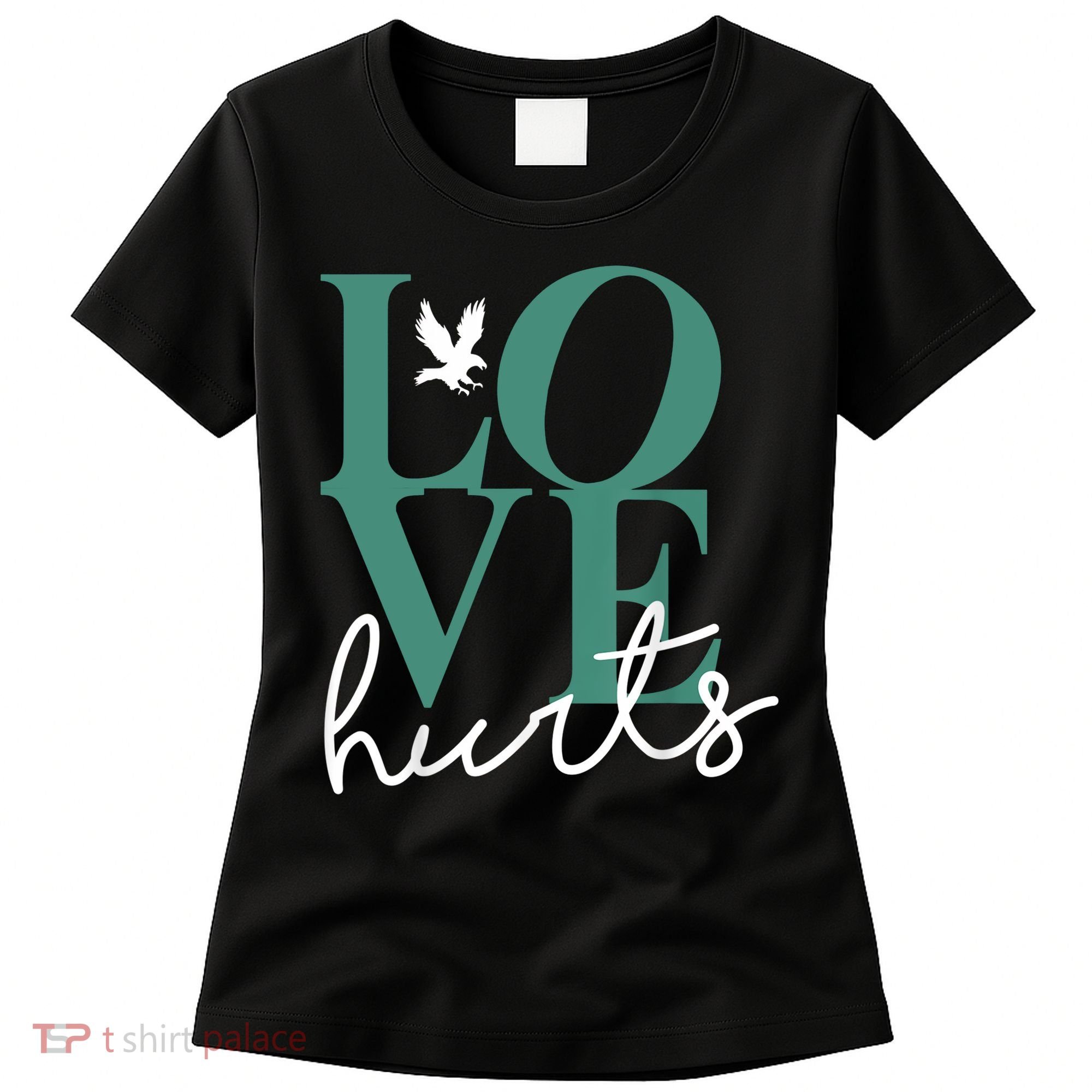 Love Hurts Eagle Retro Women's T-Shirt