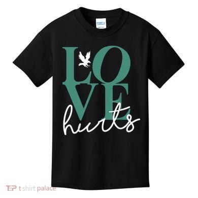 Love Hurts Eagle Retro Kids T-Shirt