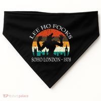 L.E.E H.O F.O.O.K.S Distressed USA-Made Doggie Bandana thumb 0