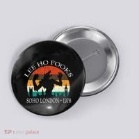 L.E.E H.O F.O.O.K.S Distressed Button thumb 0