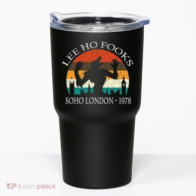 L.E.E H.O F.O.O.K.S Distressed Tumbler