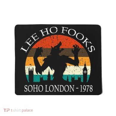 L.E.E H.O F.O.O.K.S Distressed Mousepad