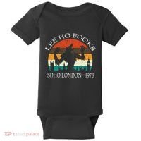 L.E.E H.O F.O.O.K.S Distressed Baby Bodysuit thumb 0