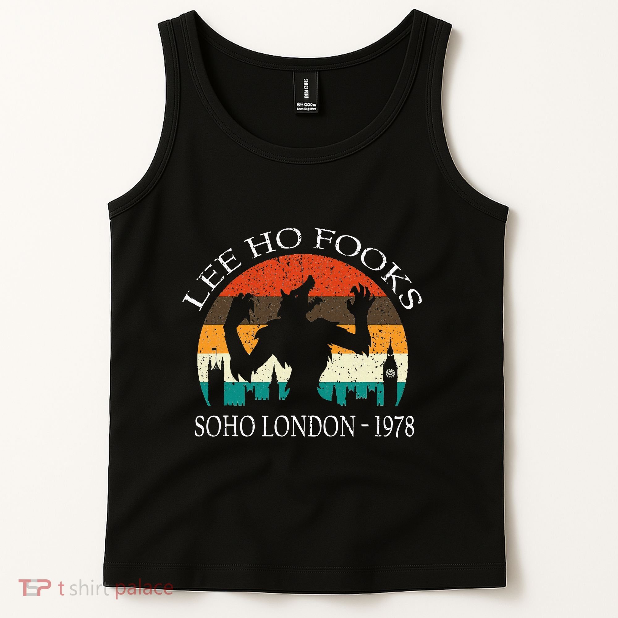 L.E.E H.O F.O.O.K.S Distressed Tank Top