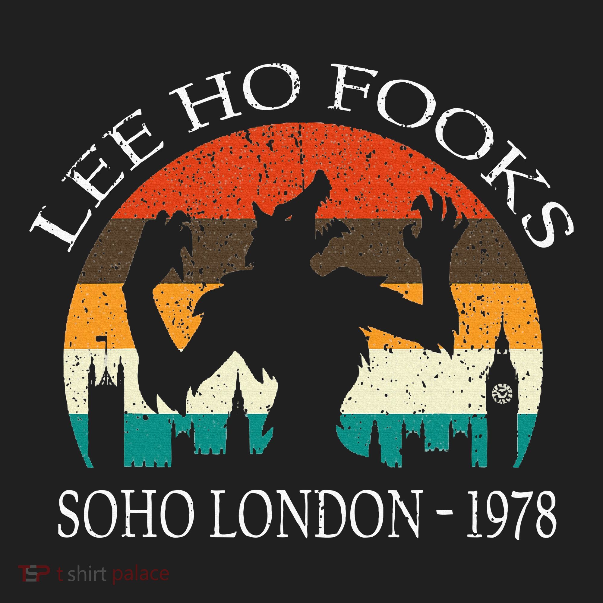 L.E.E H.O F.O.O.K.S Distressed Golf Towel