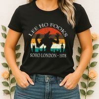 L.E.E H.O F.O.O.K.S Distressed Women's T-Shirt thumb 2