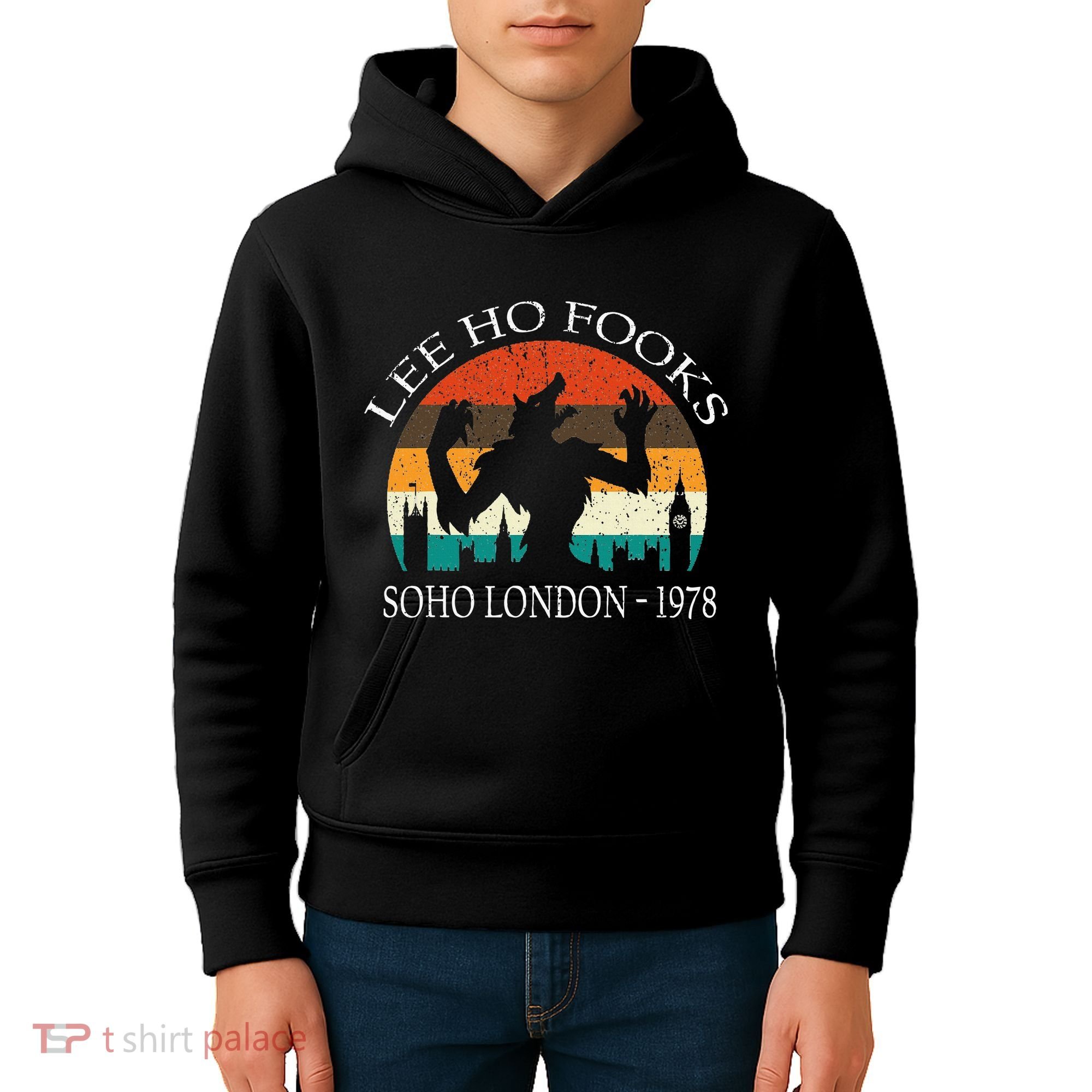 L.E.E H.O F.O.O.K.S Distressed Kids Hoodie
