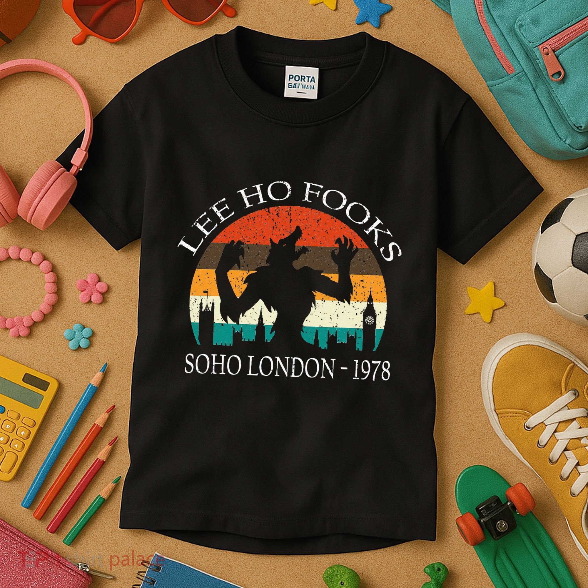L.E.E H.O F.O.O.K.S Distressed Kids T-Shirt