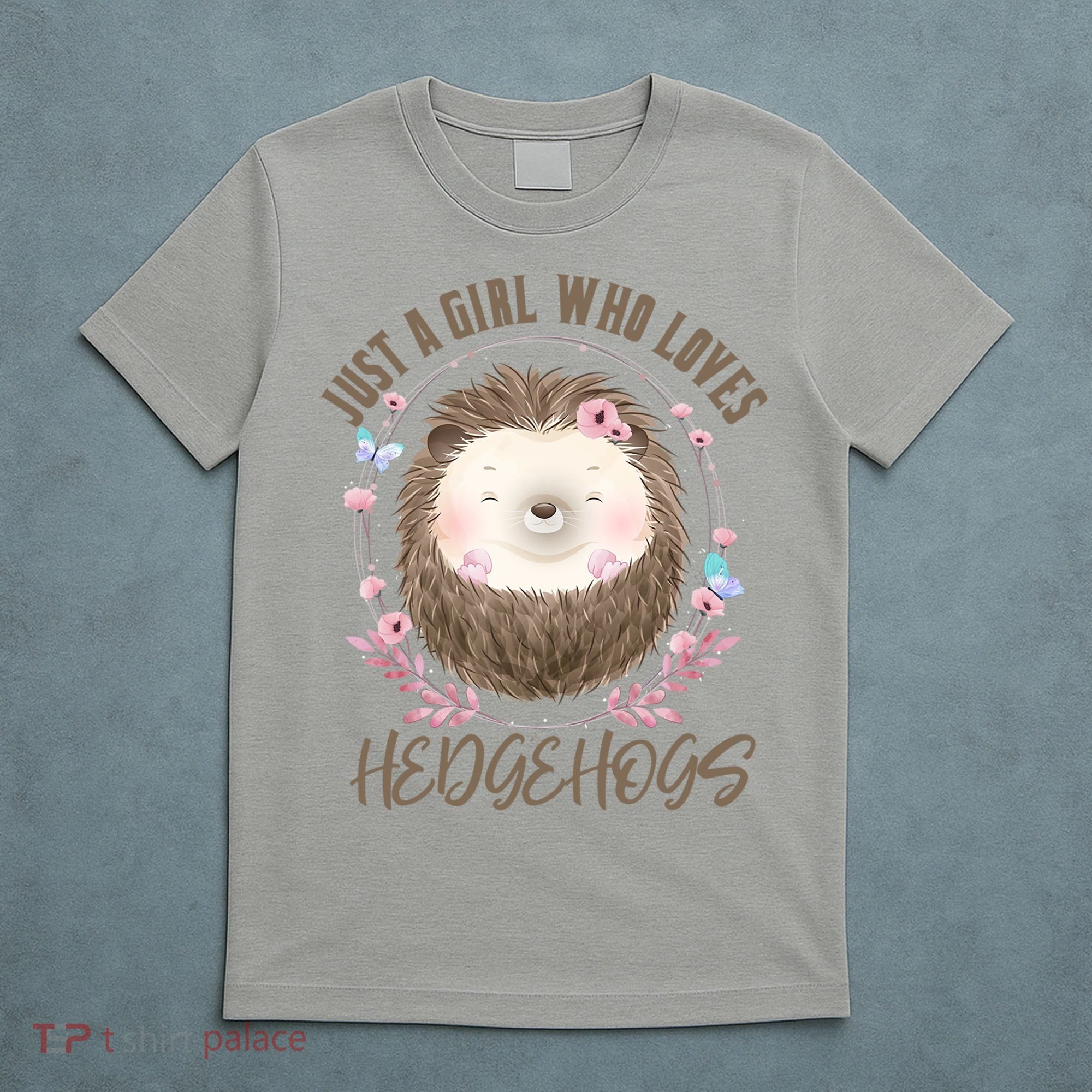 Loves Hedgehogs Forest Animal Cute Hedgehog  T-Shirt
