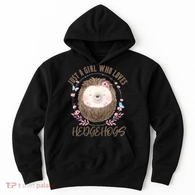 Loves Hedgehogs Forest Animal Cute Hedgehog  Hoodie