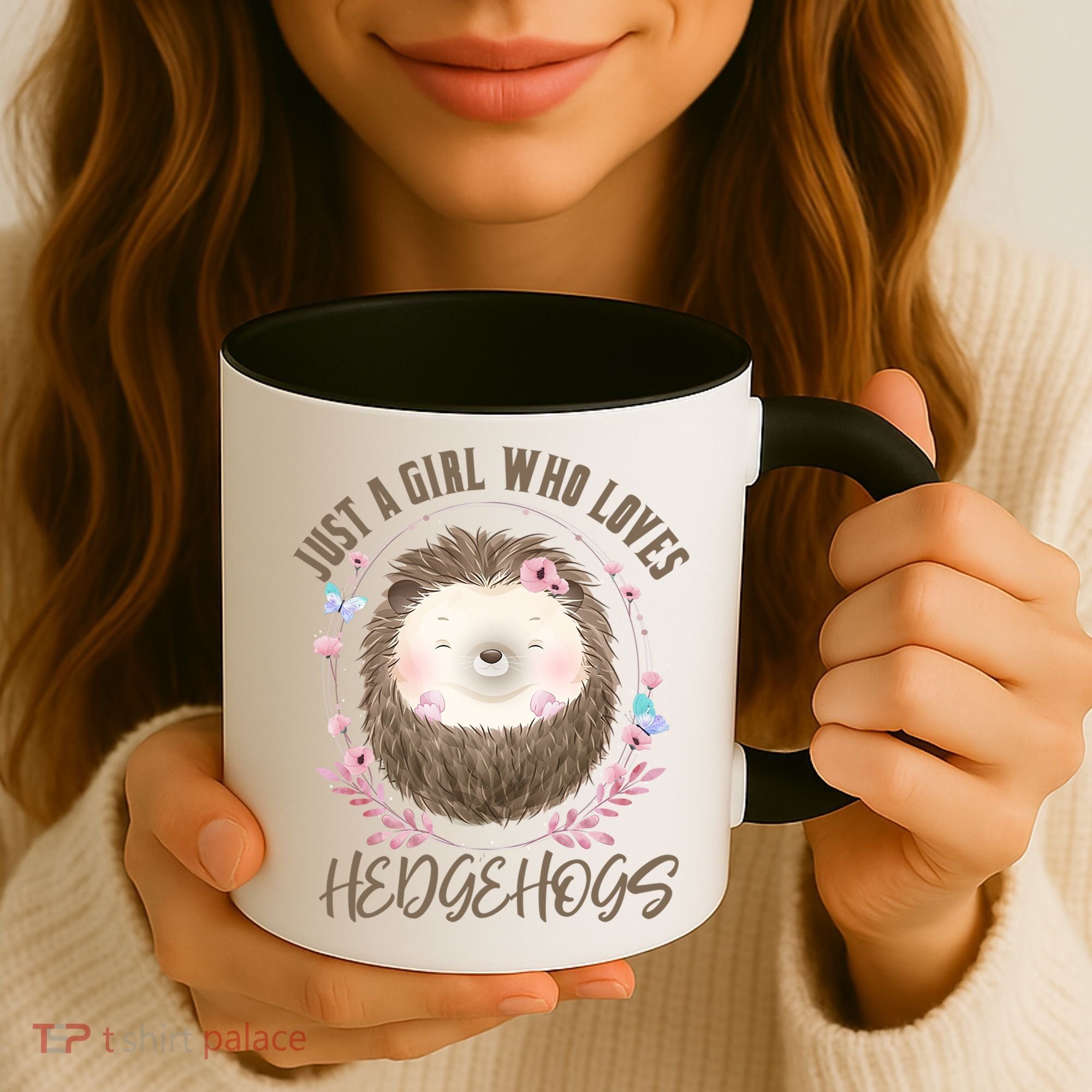 Loves Hedgehogs Forest Animal Cute Hedgehog  Coffee Mug
