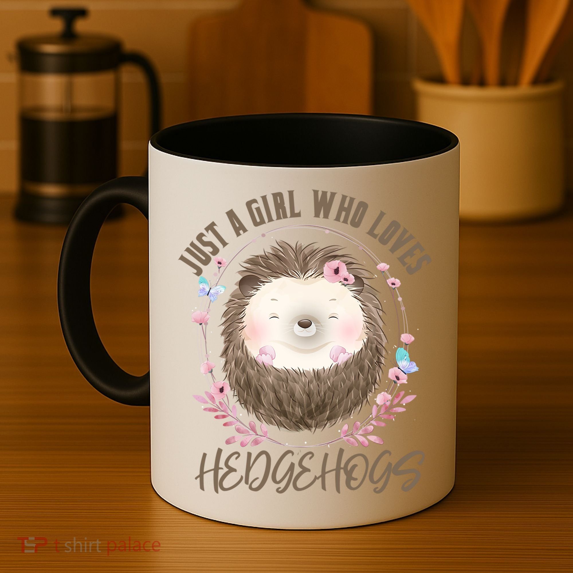 Loves Hedgehogs Forest Animal Cute Hedgehog  Coffee Mug
