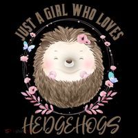 Loves Hedgehogs Forest Animal Cute Hedgehog  Women's Hoodie thumb 2