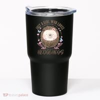 Loves Hedgehogs Forest Animal Cute Hedgehog  Tumbler thumb 0