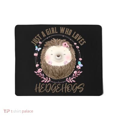 Loves Hedgehogs Forest Animal Cute Hedgehog  Mousepad