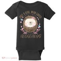 Loves Hedgehogs Forest Animal Cute Hedgehog  Baby Bodysuit thumb 0
