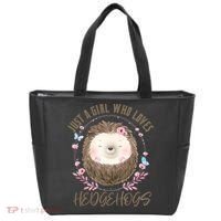 Loves Hedgehogs Forest Animal Cute Hedgehog  Tote Bag thumb 0
