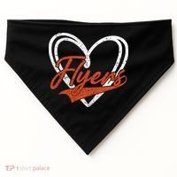 Love Heart Flyers USA-Made Doggie Bandana thumb 0