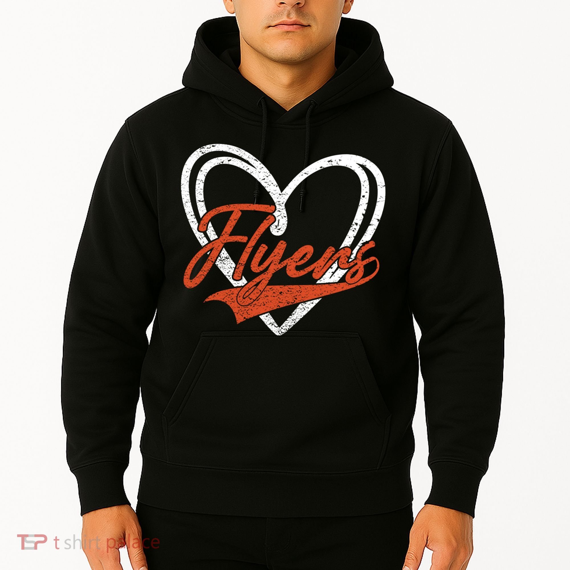 Love Heart Flyers Hoodie