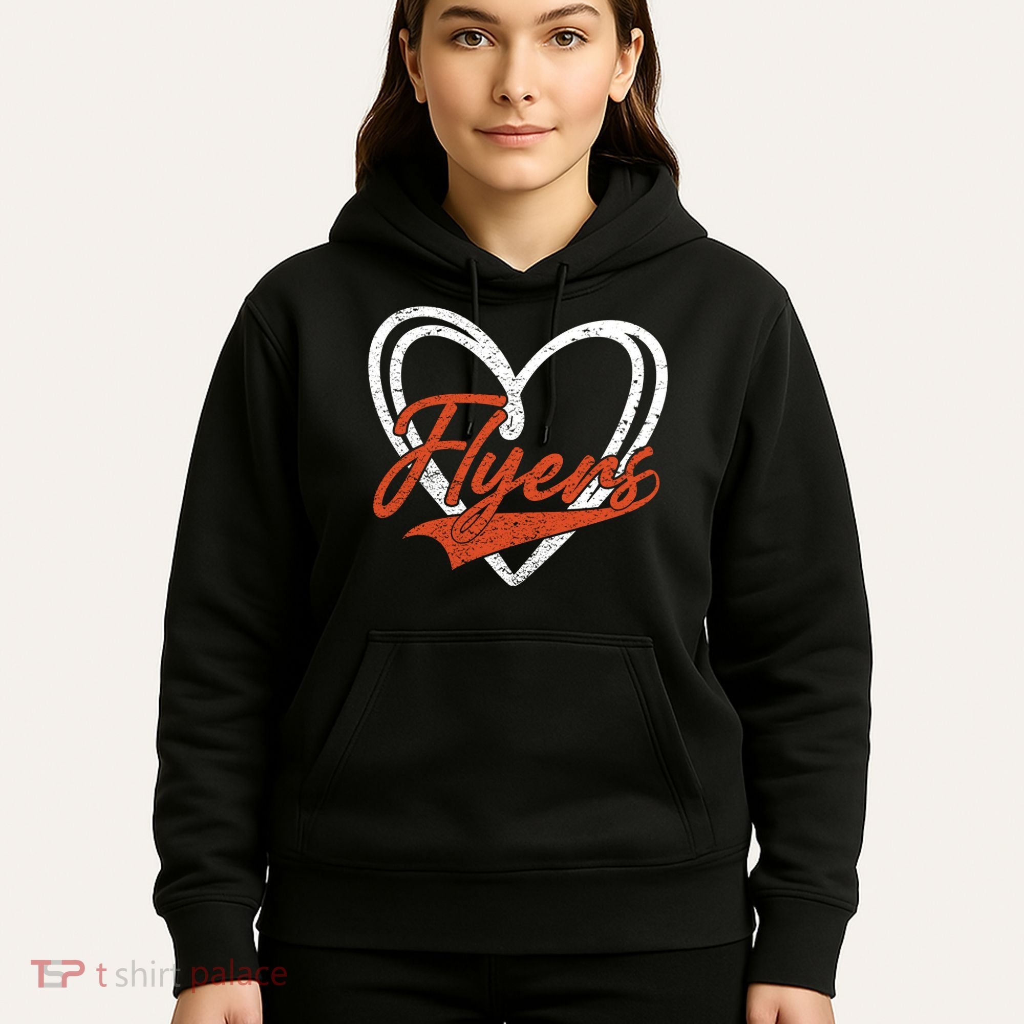 Love Heart Flyers Hoodie
