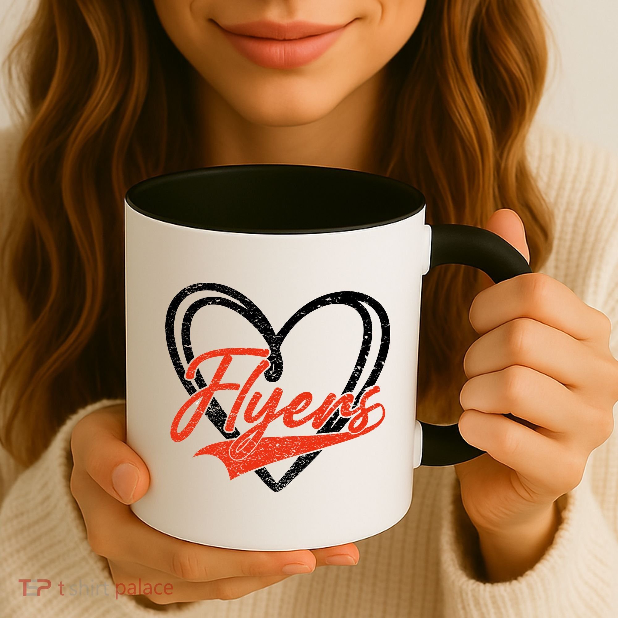 Love Heart Flyers Coffee Mug